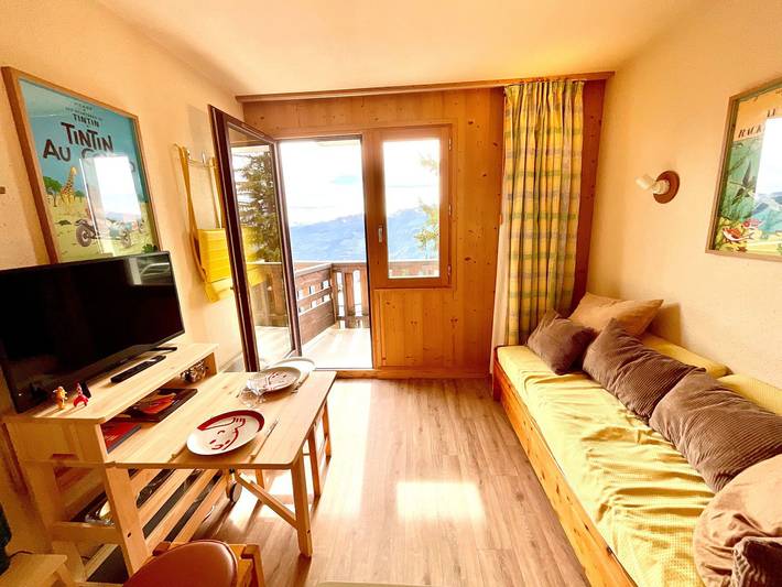 Chalet pour 2 personnes, avec terrasse dans La Rosière