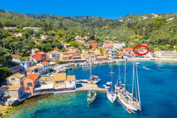 Apartment for 4 people, with Ocean view in Paxos