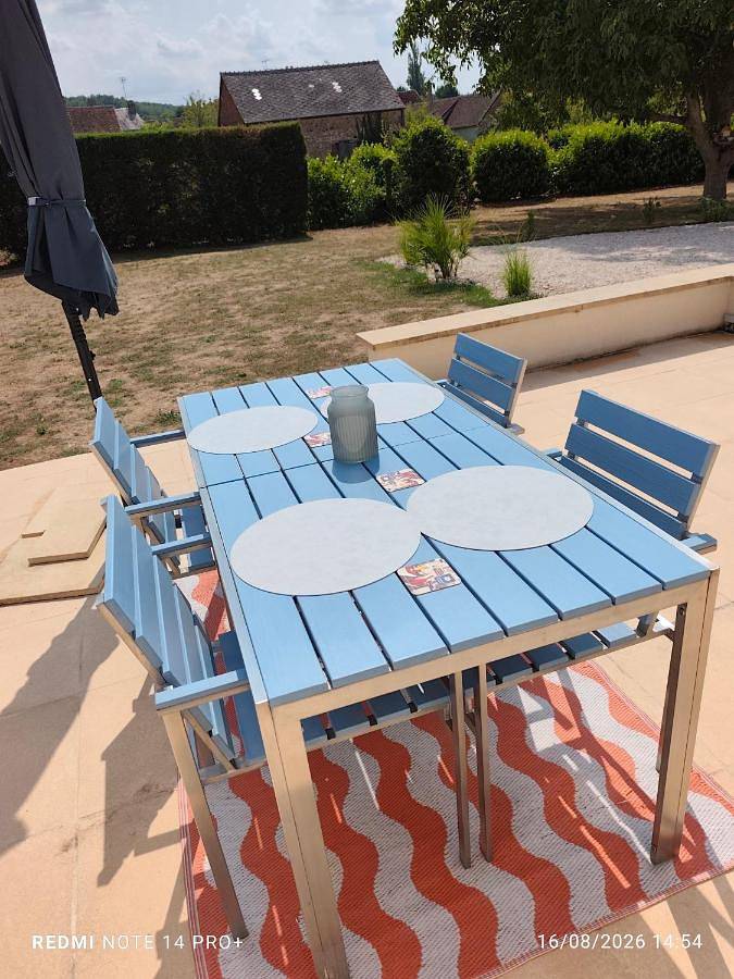 Location de vacances pour 4 personnes, avec Terrasse et Jardin dans Morée