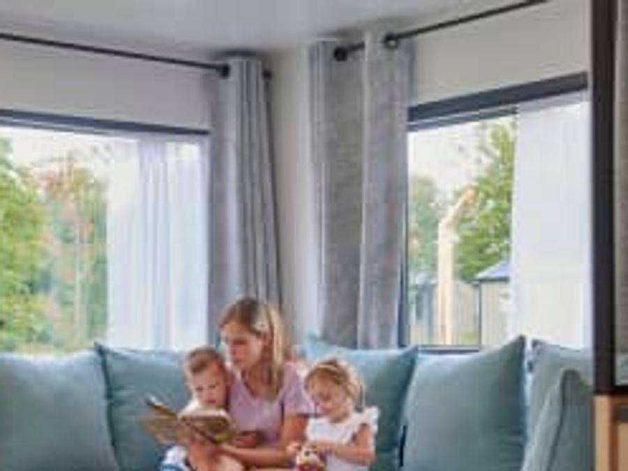 Siblu Camping Meerwijck - Chalet 6 personas - Chalet grande de 3 dormitorios con terraza (6 plazas) in Hoogezand-Sappemeer, Región de Groningen