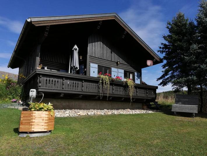 Ferienhaus für 4 Personen, mit Garten und Sauna sowie Ausblick, kinderfreundlich