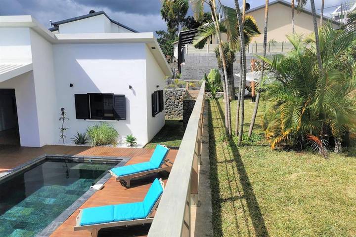Villa pour 8 personnes, avec piscine et jardin