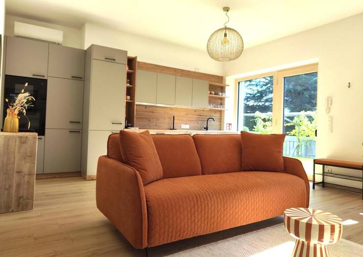 Vakantiewoning voor 4 personen, met Terras en Tuin in Auer