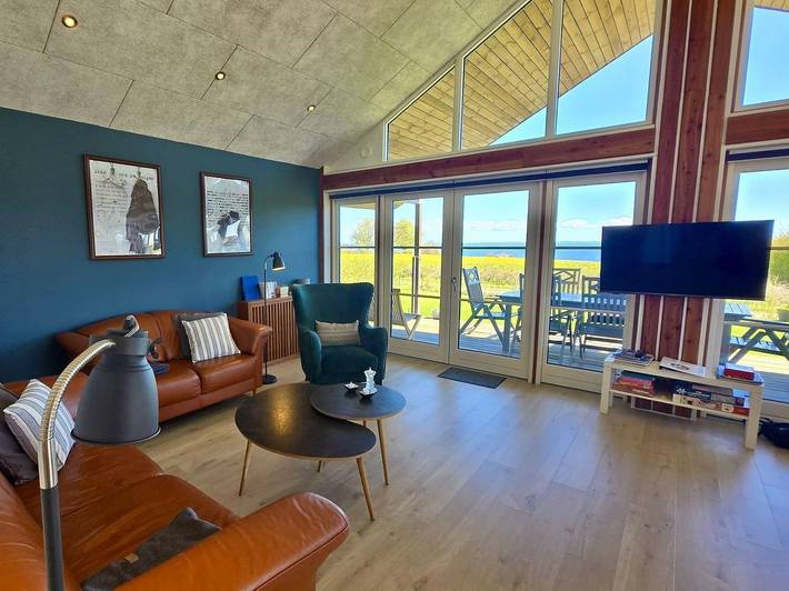 Modernes Ferienhaus mit Meerblick, in Strandnähe in Sydals, Mommark