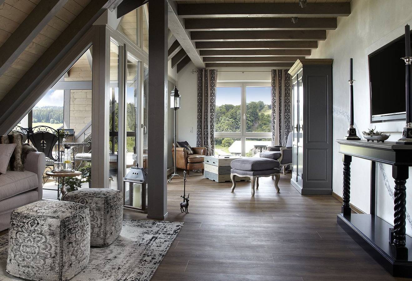 Ganze Wohnung, Apartment 'Halali' mit Spa-Bereich und Bergblick in Suedlicher Schwarzwald, Ibach