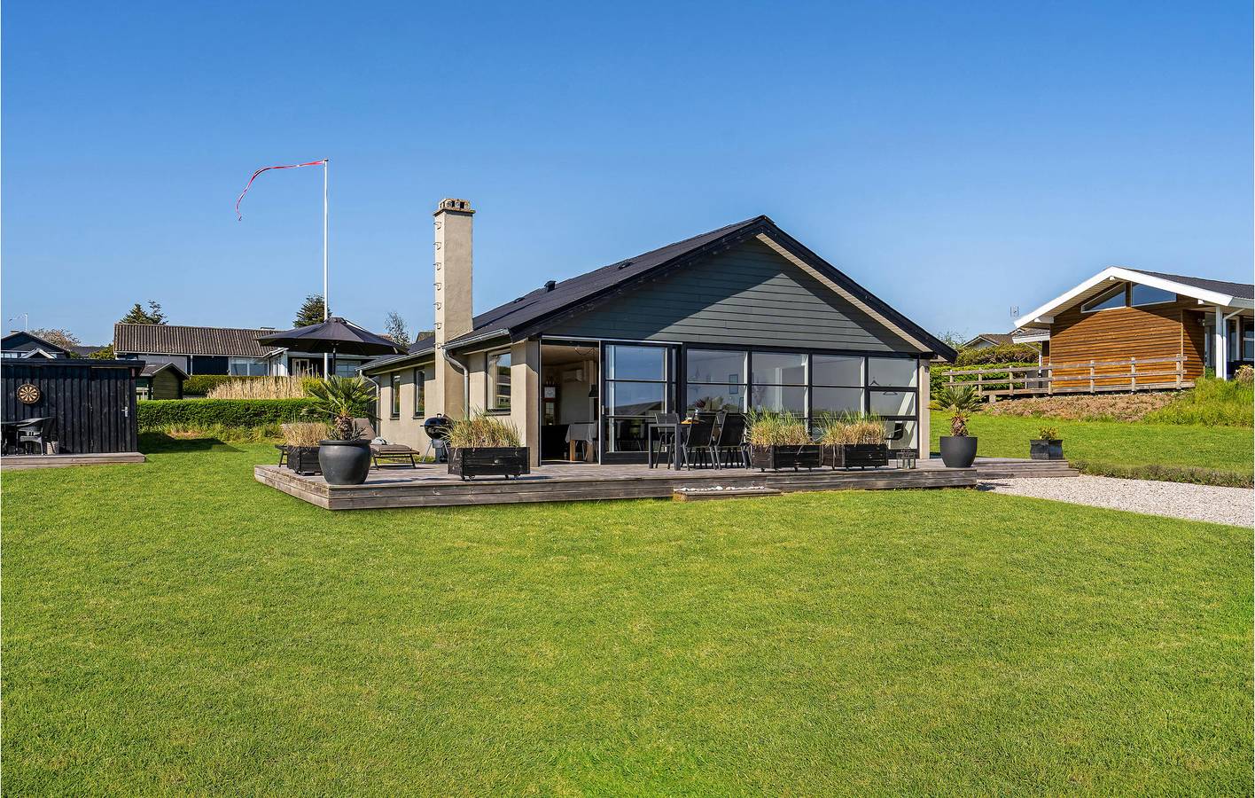 Ferienhaus für 6 Personen mit Terrasse in Horne, Fåborg