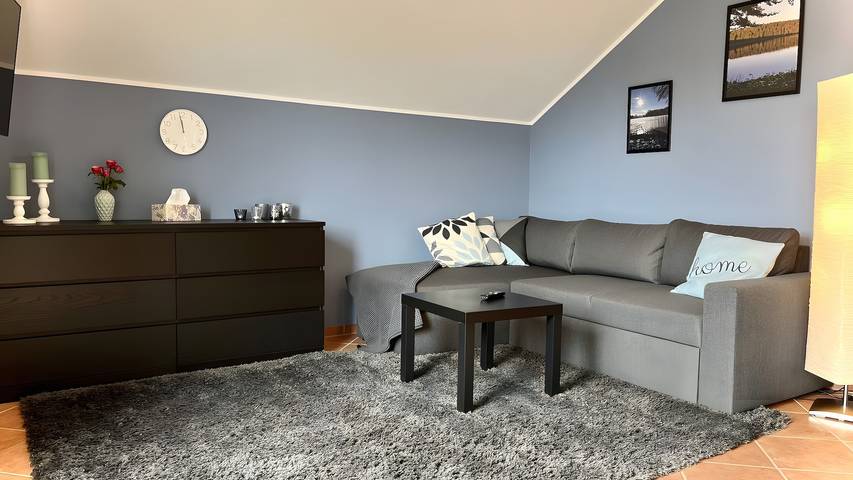 Apartamento entero, Apartamento 'Maarträumchen en Gillenfeld' con balcón y Wi-Fi in Gillenfeld, Eifel Volcánica
