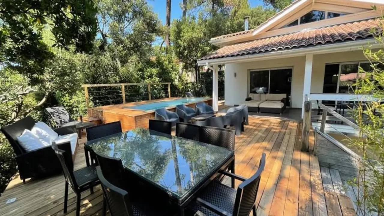Appartement de vacances entier, Appartement de vacances pour 11 personnes avec jardin in Le Moulleau, La Teste-de-Buch