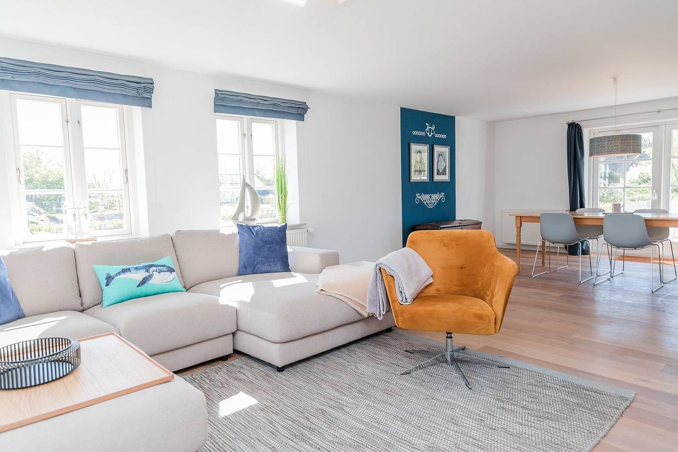 Ganze Wohnung, Großzügige Ferienwohnung in Nieblum mit Terrasse, Garten und Kaminofen in Nordfriesische Inseln (Schleswig-Holstein), Nieblum