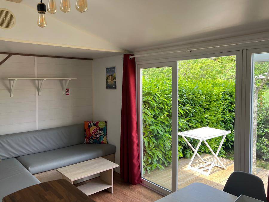 Camping Vallée de L'Indre - Mobilheim 4 personen - 2 Sdb Klimaanlage in Montbazon, Tours und Umgebung