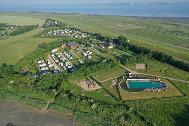Camping für 4 Personen, mit Sauna am Wattenmeer