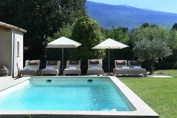 Chambre d’hôte pour 2 personnes, avec piscine et jardin à Bédoin