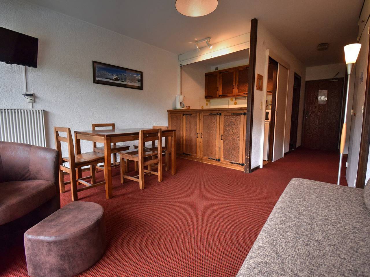 Ganzes Studio, Studio mit Balkon und Wlan, in der Nähe des Zentrums in Morzine in Morzine, Les Portes du Soleil