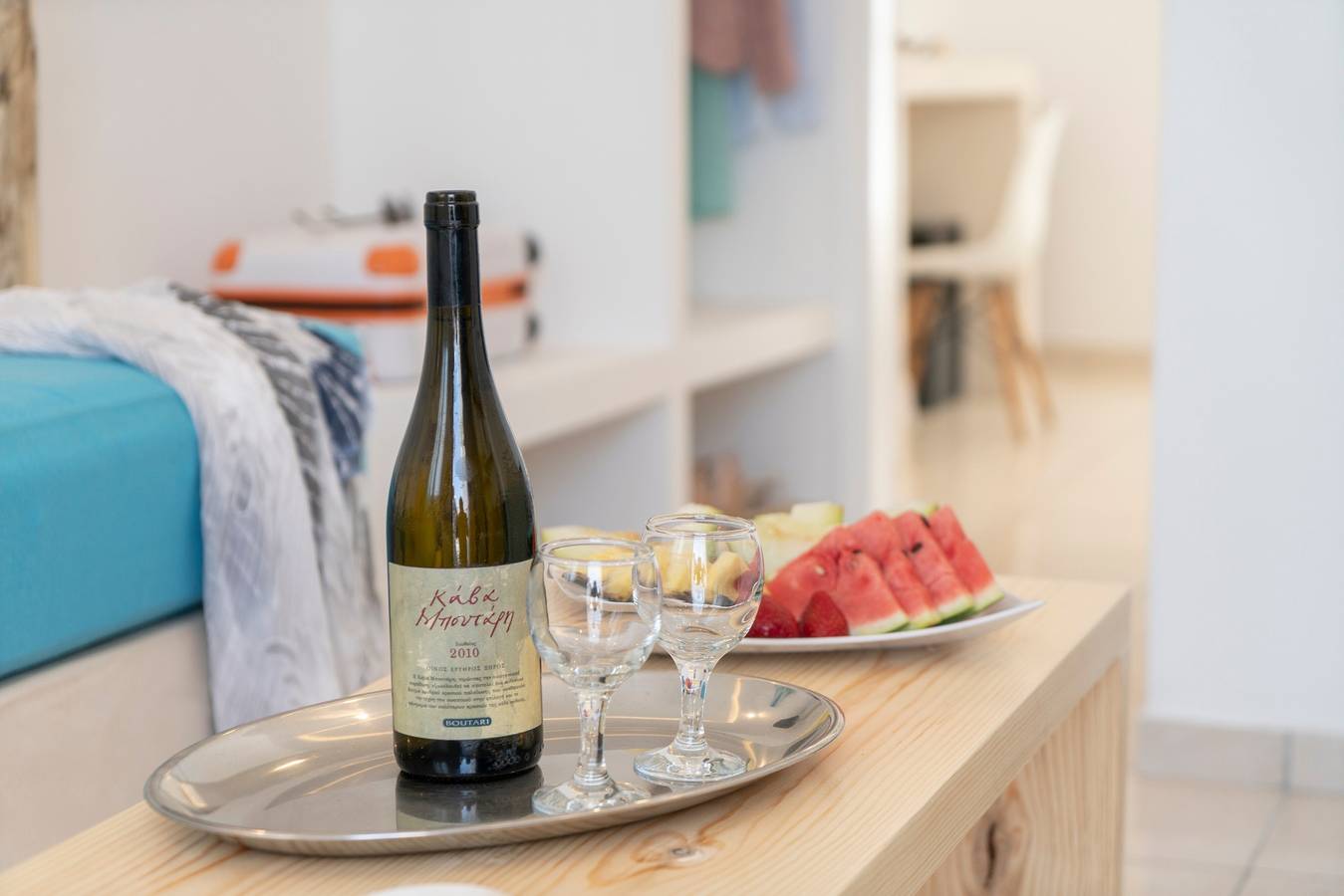 Appartement dans un hôtel « Vue Jardin 3 Personnes » avec Wi-Fi et climatisation in Agios Georgios (Santorin), Santorin