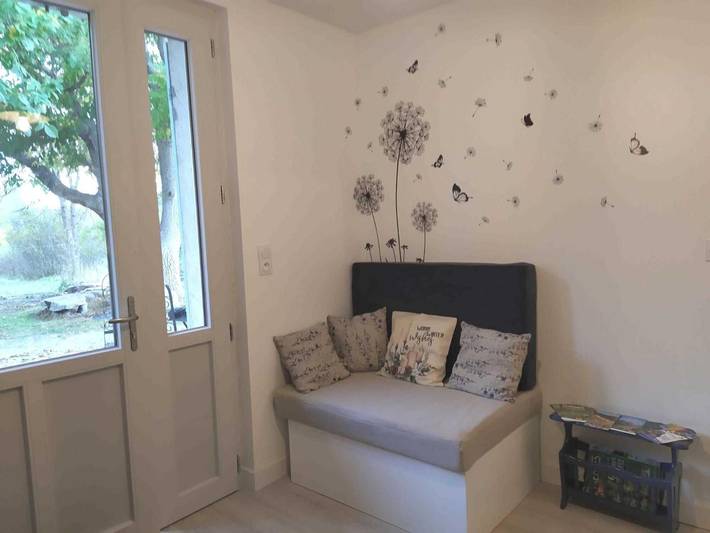 Apartamento para 2 personas, con jardín y vistas al lago, Se admiten mascotas en Occitania