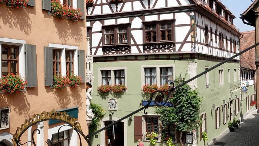 Hotel für 3 Personen, mit Sauna und Garten sowie Ausblick in Altstadt von Rothenburg ob der Tauber - 3