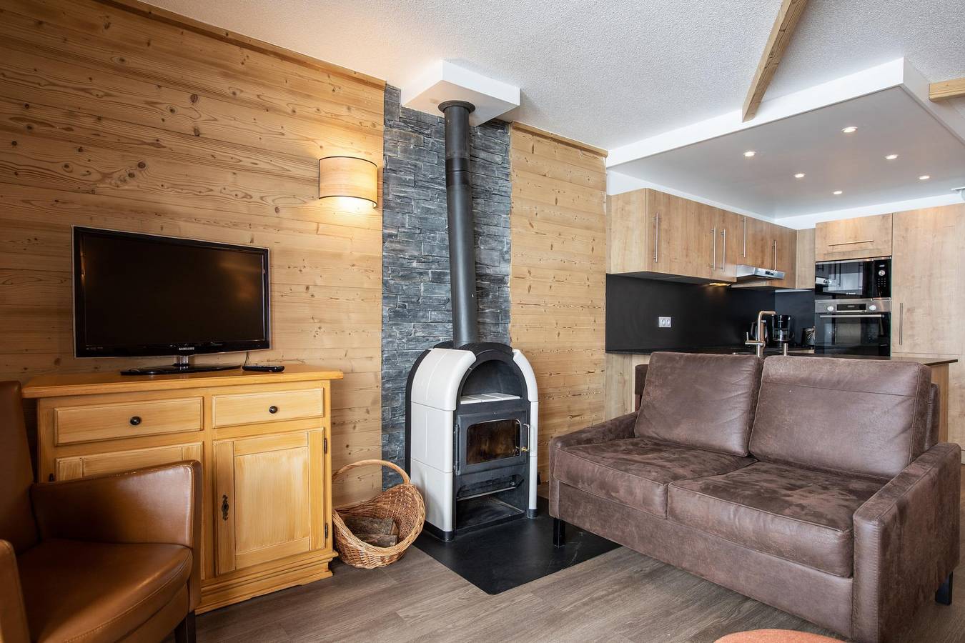 Appartamento intero, Résidence le Val Chavière - Appartamento su due piani 7 stanze per 14 persone in Val Thorens, Le tre valli
