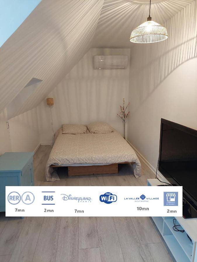 Gîte pour 6 personnes, avec jardin à Montry - 2