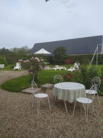 Gîte pour 20 personnes, avec jardin ainsi que vue et piscine, animaux acceptés à Thibouville