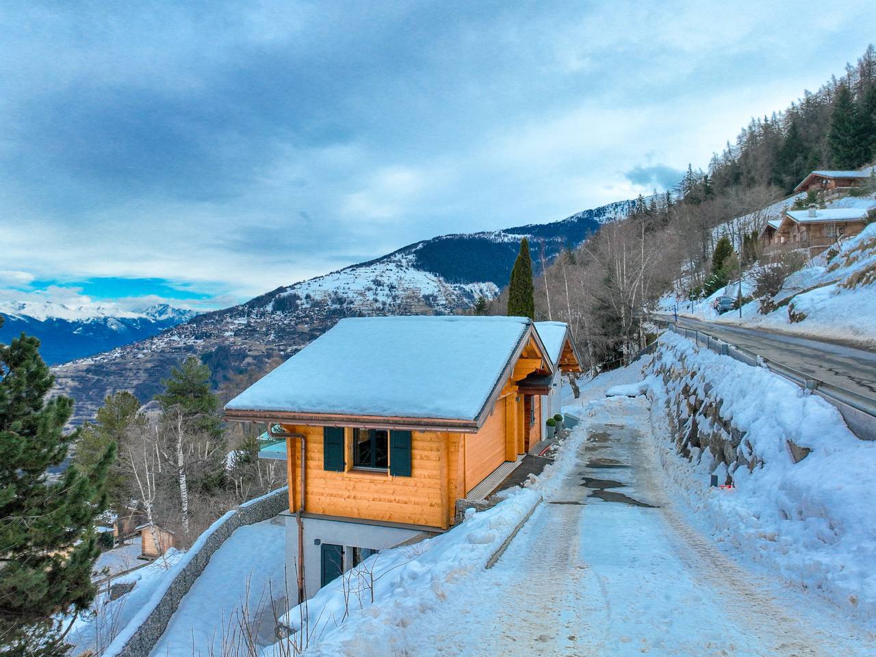 Nous Deux in Nendaz, Walliser Alpen