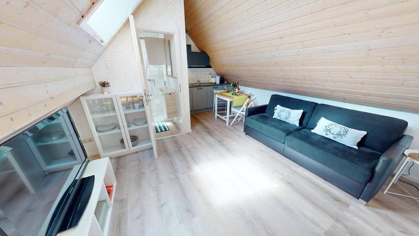 Ferienwohnung für 3 Personen, mit Balkon und Terrasse sowie Ausblick in Markelfingen - 2