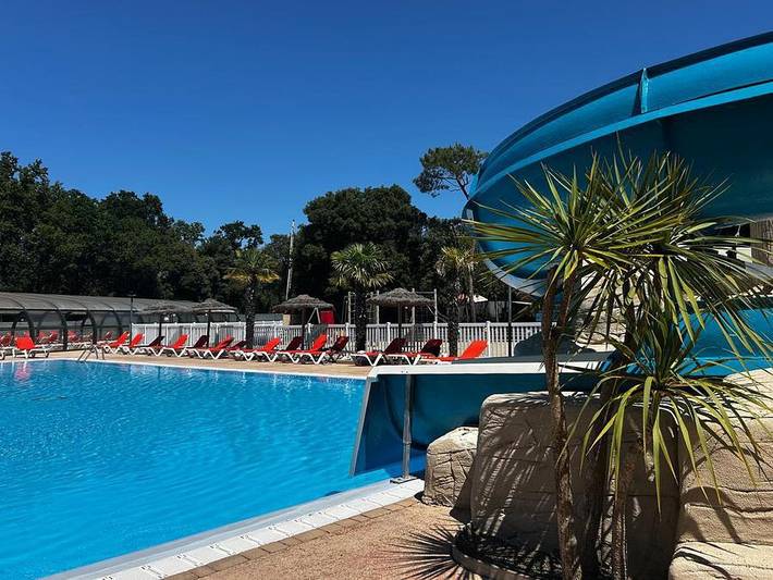 Camping voor 4 personen, met kinderzwembad, met huisdier in Saint-Hilaire-de-Riez
