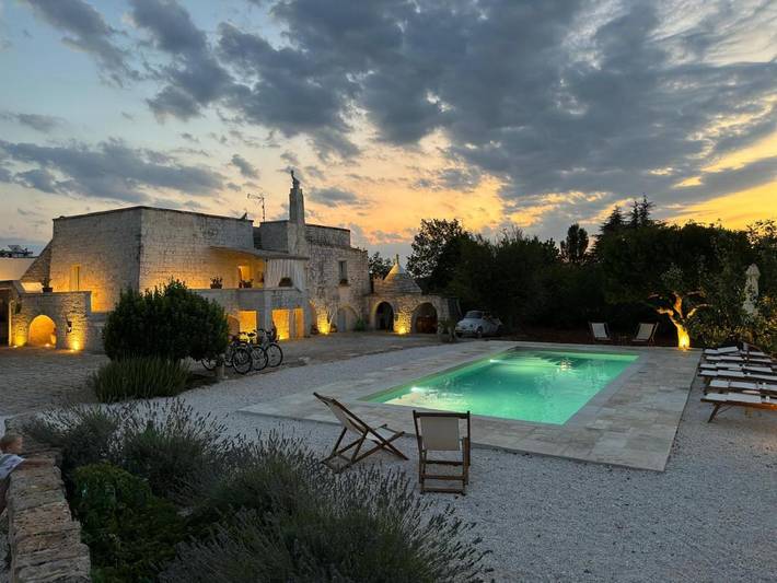 Chambre d’hôte pour 2 personnes, avec vue ainsi que jardin et piscine, animaux acceptés à Locorotondo - 3