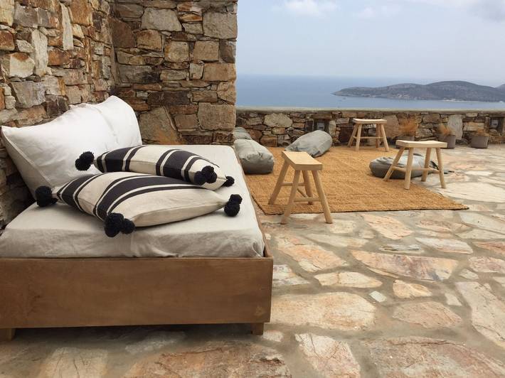 Chalet para 4 personas con terraza in Antiparos