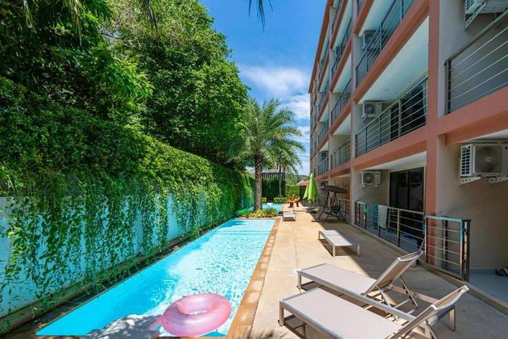Appartement de vacances pour 2 personnes, avec piscine et balcon