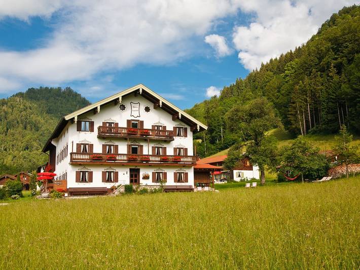 Ferienhaus für 6 Personen, mit Terrasse und Garten in Ruhpolding