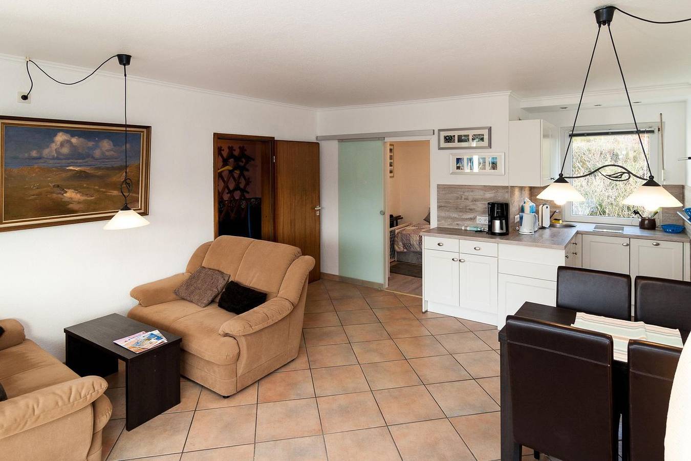 Ganze Wohnung, Ansprechende Ferienwohnung in absolut ruhiger Lage in den Hörnumer Dünen in Hörnum, Sylt