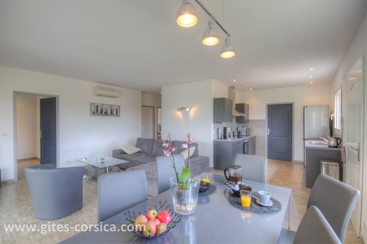 Gîte pour 6 personnes, avec Terrasse à Sollacaro - 4