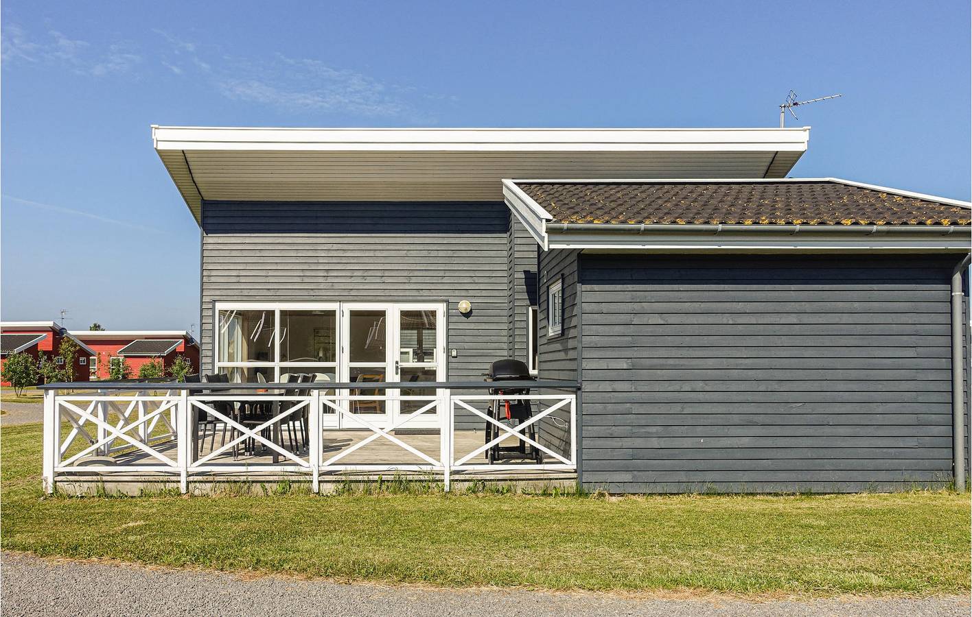 Feriehus for 6 personer med terrasse in Rø, Gudhjem