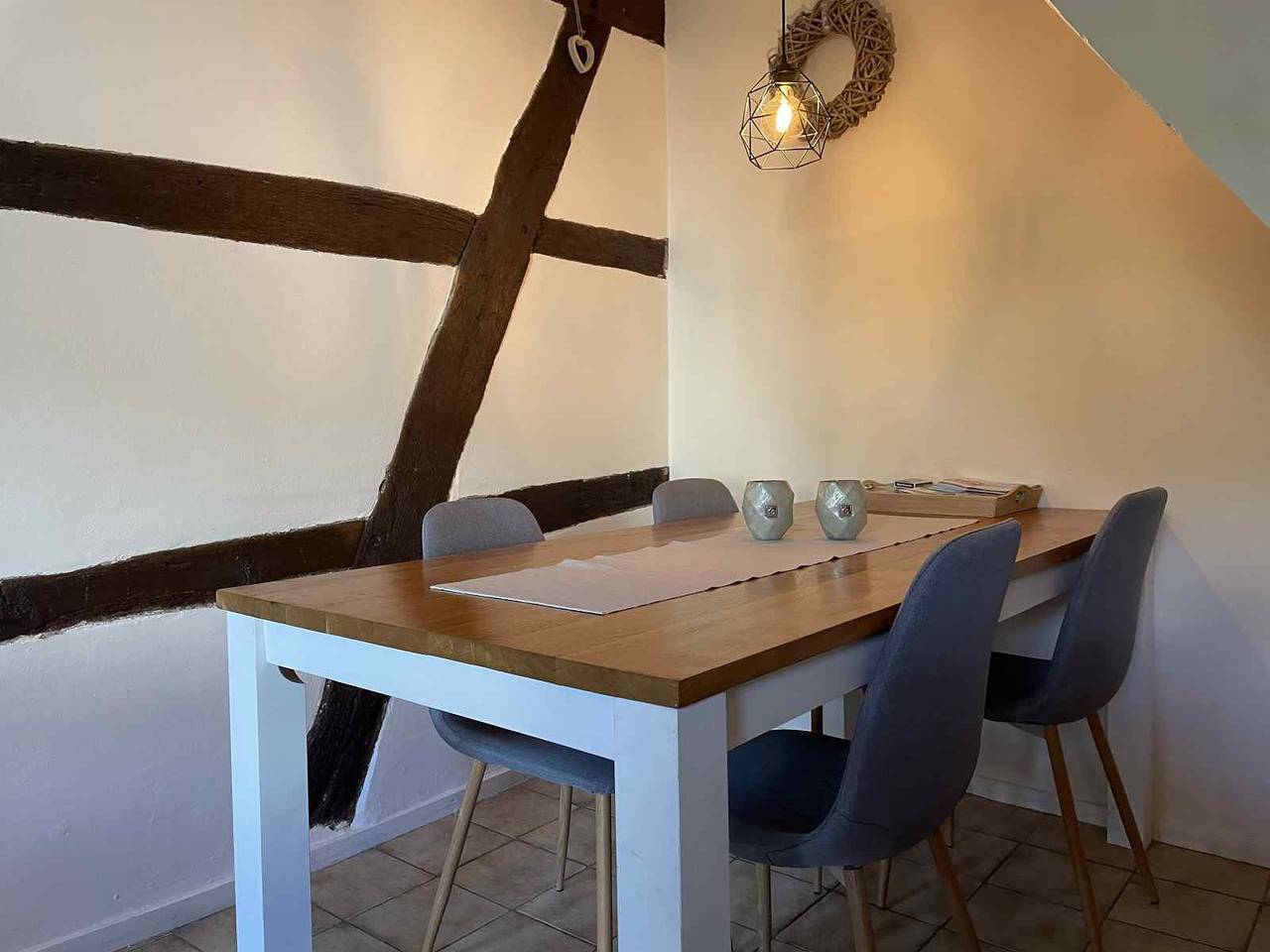 Mooie, comfortabele 4 persoons vakwerk woning in het prachtige Geuldal in Zuid-Limburg in Limburg