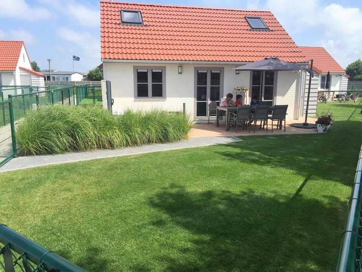 Ferienhaus für 6 Personen, mit Terrasse und Garten sowie Sauna und Ausblick