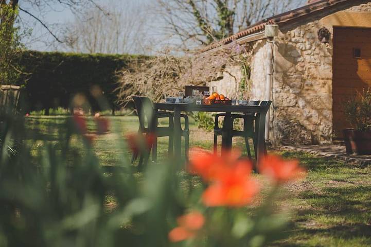 Gîte pour 7 personnes, avec Jardin