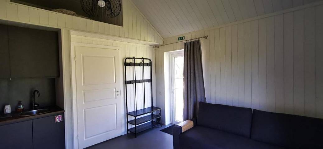 Bungalow für 6 Personen, mit Terrasse und Garten sowie Ausblick in Lettland - 3