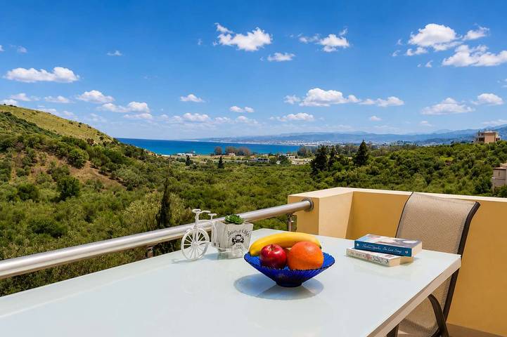 Appartement entier, Appartement de vacances pour 5 personnes avec jardin in Georgioupoli, Région de la Canée