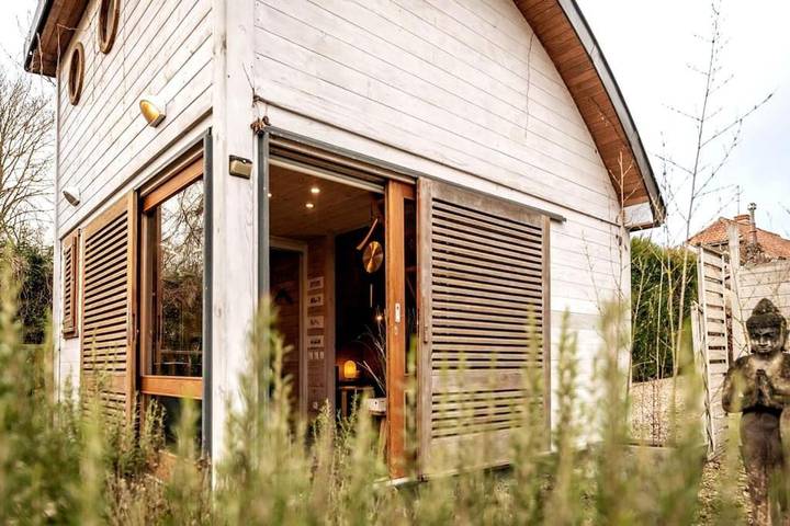 Chalet pour 3 personnes, avec piscine et jacuzzi ainsi que terrasse et sauna dans le Nord-Pas-de-Calais - 4