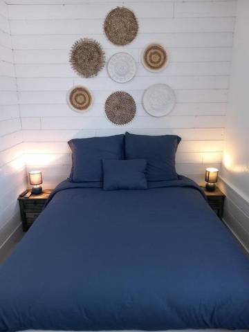 Chambre d’hôte pour 2 personnes, avec terrasse à Fort-Mahon-Plage