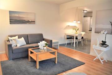 Ferienwohnung für 2 Personen, mit Balkon am Hafen Büsum