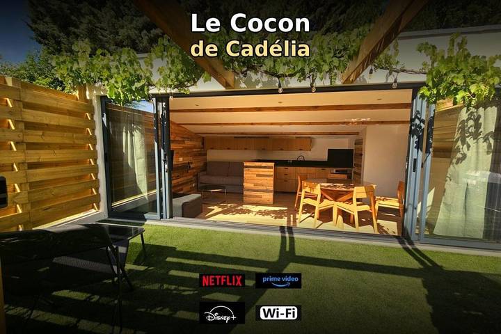 Appartement de vacances pour 5 personnes, avec Terrasse et Jardin