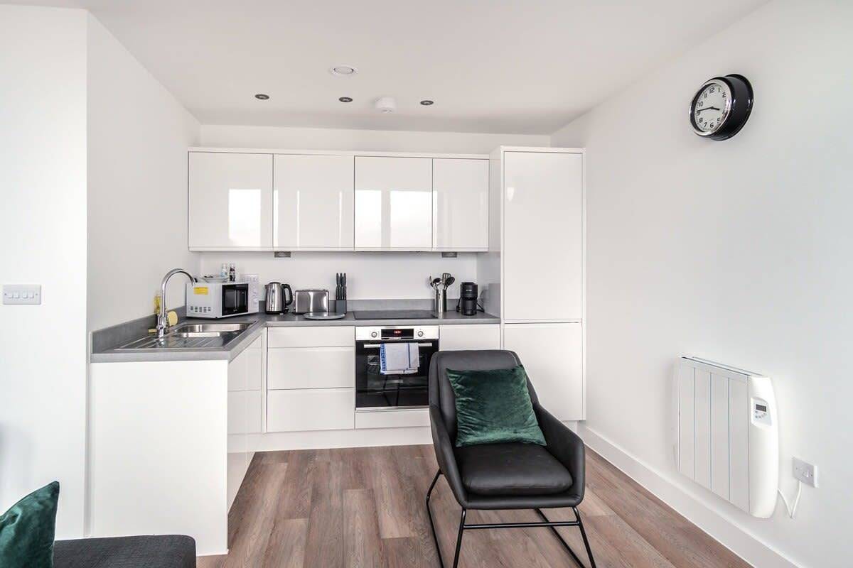 Appartement entier, 1 Bed Flat Stay Zeni in Alexandra Rise Manchester in Grand Manchester