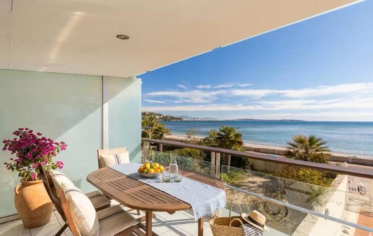 Appartement de vacances pour 4 personnes, avec Balcon ainsi que Terrasse et Vue