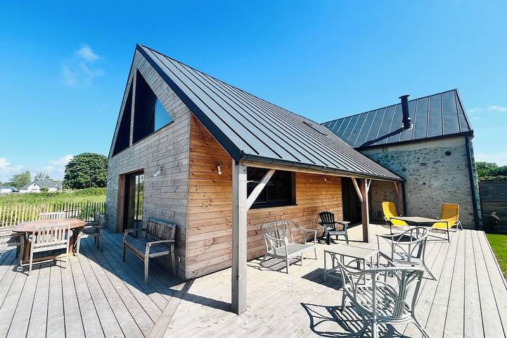 Maison de vacances pour 10 personnes à Gouville-sur-Mer