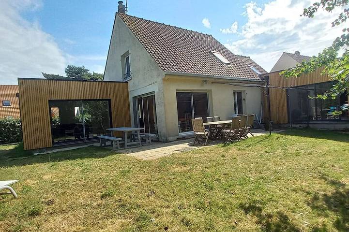 Maison de vacances pour 10 personnes, avec jardin à Neufchâtel-Hardelot