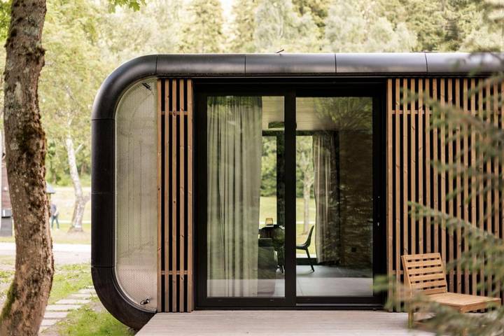 Camping für 4 Personen, mit Ausblick und Sauna sowie Terrasse in Tschechien - 3