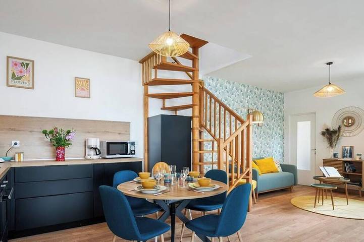 Apartamento de vacaciones para 4 personas, con jardín - 1