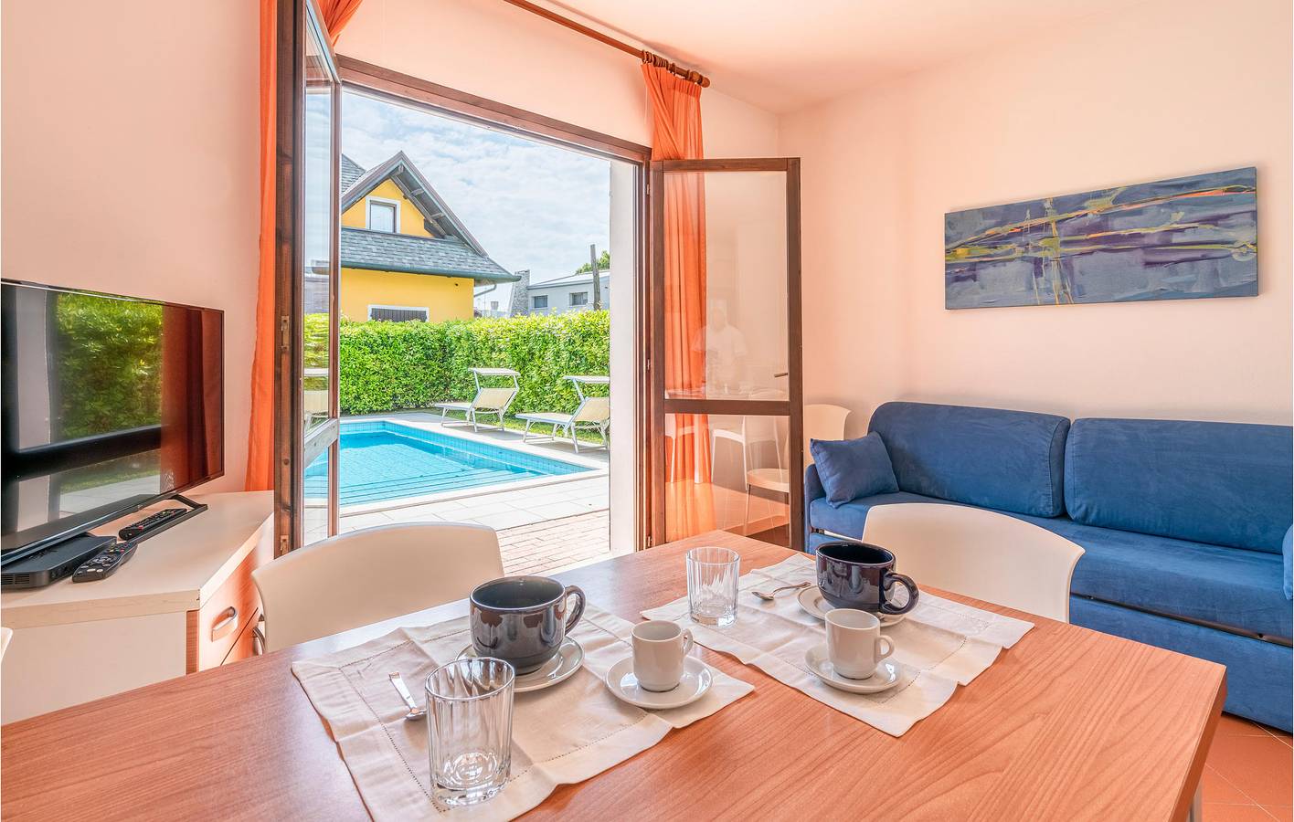 Appartement en bord de mer avec piscine et parking in Isola Albarella, Polesine