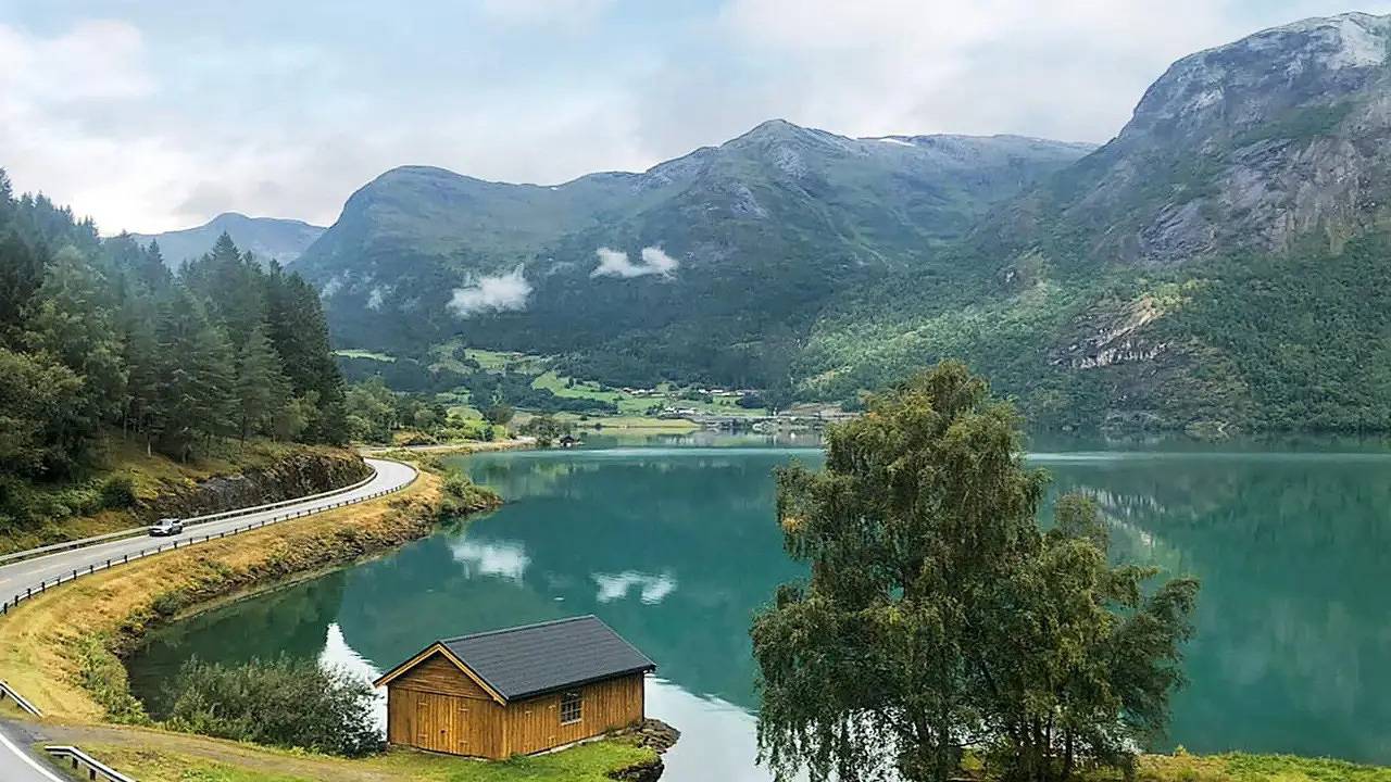 Ganze Ferienwohnung, Ferienwohnung für 2 Personen (51 m²) in Stryn in Stryn